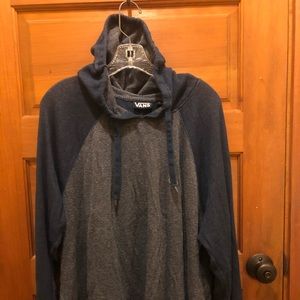 Vans thermal long sleeve hoodie shirt XL